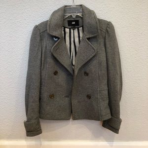Size US 2 (Euro 32) Grey Coat
